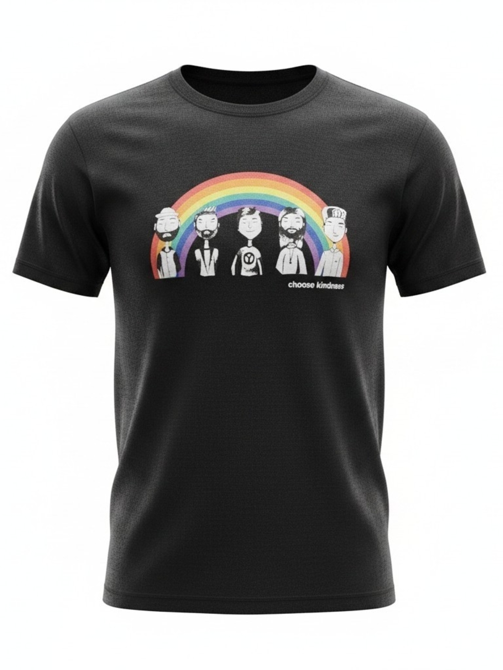 Queer Eye Black‎ 'Choose Kindness' Rainbow Graphic Tee